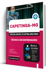Capa Apostila Prefeitura de Capetinga - MG 2025 - Técnico de Enfermagem