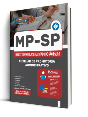 Apostila MP-SP 2026 - Auxiliar de Promotoria I - Administração - Imagem 2