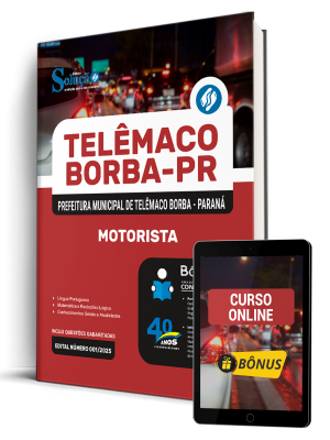 Apostila Prefeitura de Telêmaco Borba - PR 2025 - Motorista - Imagem 2