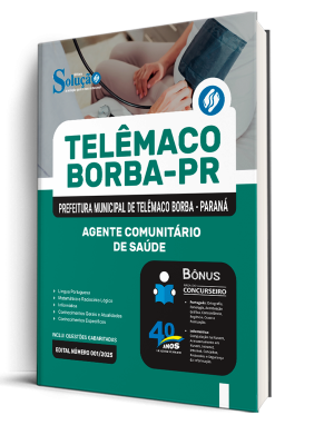 Apostila Prefeitura de Telêmaco Borba - PR 2025 - Agente Comunitário de Saúde - Imagem 1