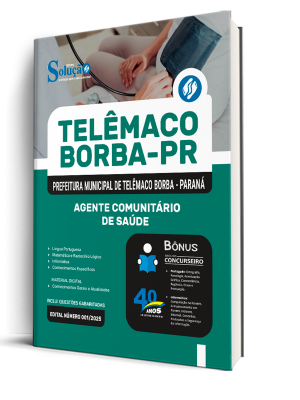 Apostila Prefeitura de Telêmaco Borba - PR 2026 - Agente Comunitário de Saúde - Imagem 2