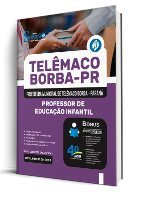 Apostila Prefeitura de Telêmaco Borba - PR 2025 - Professor de Educação Infantil - Imagem 1