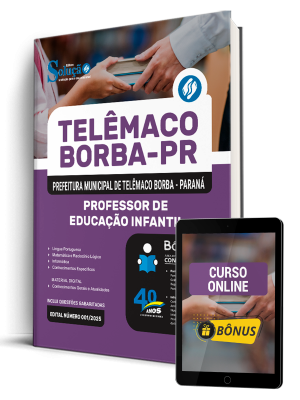 Apostila Prefeitura de Telêmaco Borba - PR 2026 - Professor de Educação Infantil - Imagem 1