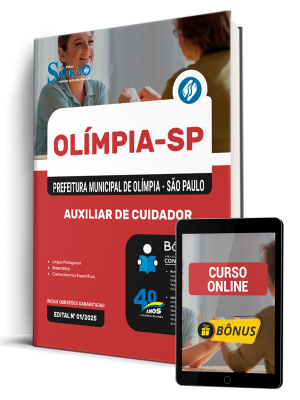 Apostila Prefeitura de Olímpia - SP 2025 - Auxiliar de Cuidador - Imagem 2