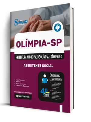 Apostila Prefeitura de Olímpia - SP 2026 - Assistente Social - Imagem 2
