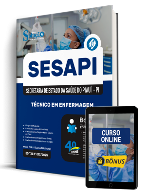 Apostila Secretaria de Estado da Saúde do Piauí 2026 - Técnico em Enfermagem - Imagem 2