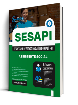 Apostila Secretaria de Estado da Saúde do Piauí 2026 - Assistente Social - Imagem 1