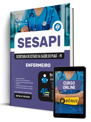 Apostila Secretaria de Estado da Saúde do Piauí 2026 - Enfermeiro - Imagem 1