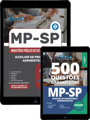 Combo MP-SP 2026 - Auxiliar de Promotoria I - Administração - Imagem 1