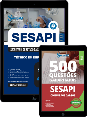 Combo SESAPI 2026 - Técnico em Enfermagem - Imagem 1