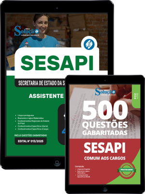 Combo SESAPI 2026 - Assistente Social - Imagem 1