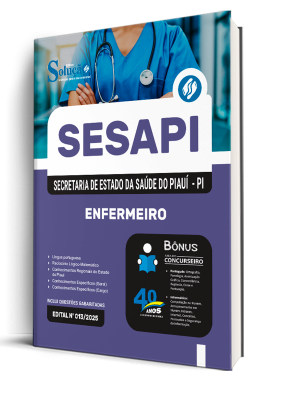 Combo SESAPI 2026 - Enfermeiro - Imagem 2