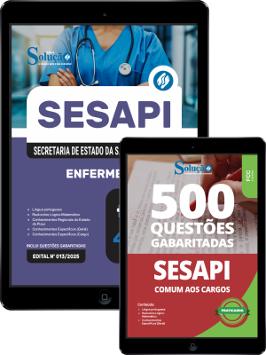 Combo SESAPI 2026 - Enfermeiro - Imagem 1