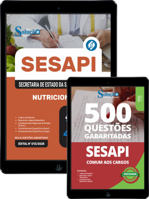 Combo SESAPI 2026 - Nutricionista - Imagem 1