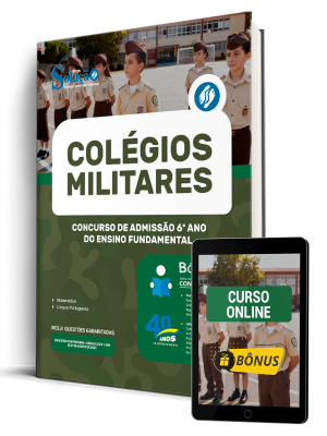 Apostila Colégio Militar 2026 - Concurso de Admissão 6º ano do Ensino Fundamental - Imagem 2