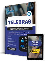Capa Apostila Telebrás 2026 - Especialista em Gestão de Telecomunicações - Analista Superior – Subatividade: Administrativo
