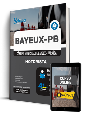 Apostila Câmara de Bayeux-PB 2026 - Motorista - Imagem 2