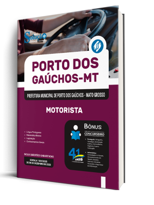 Apostila Prefeitura de Porto dos Gaúchos-MT 2026 - Motorista - Imagem 2
