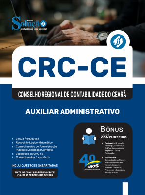 Apostila CRC-CE 2026 - Auxiliar Administrativo - Imagem 3