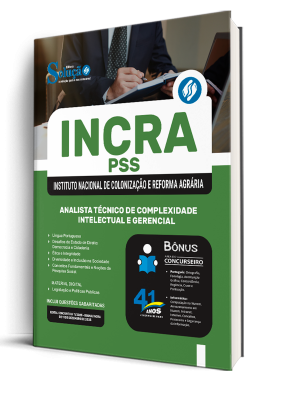 Apostila INCRA 2025 - Analista Técnico de Complexidade Intelectual e Analista Técnico de Complexidade Gerencial - Imagem 2