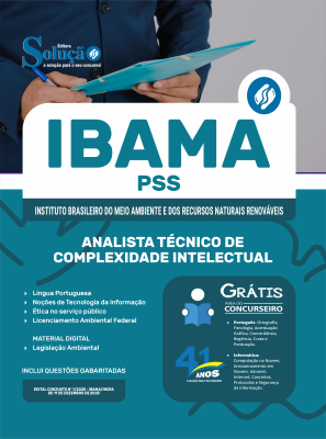 Apostila IBAMA 2025 - Analista Técnico de Complexidade Intelectual - Imagem 3