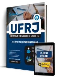Capa Apostila UFRJ 2025 - Assistente em Administração