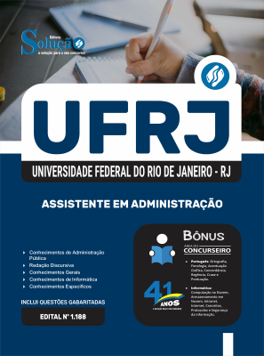 Apostila UFRJ 2025 - Assistente em Administração - Imagem 3