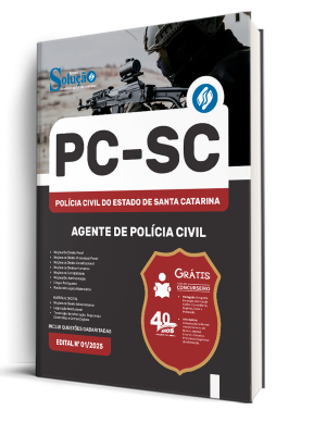 Apostila PC-SC 2026 - Agente de Polícia Civil - Imagem 2