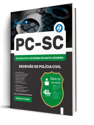 Apostila PC-SC 2026 - Escrivão de Polícia Civil - Imagem 2