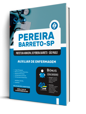 Apostila Prefeitura de Pereira Barreto - SP 2025 - Auxiliar de Enfermagem - Imagem 2