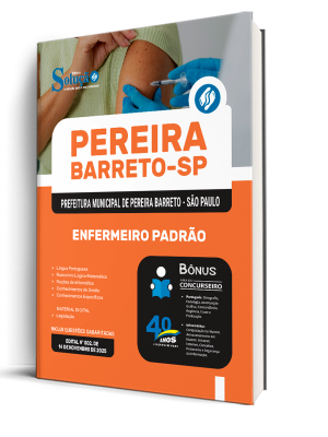 Apostila Prefeitura de Pereira Barreto - SP 2025 - Enfermeiro Padrão - Imagem 2