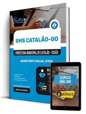 Apostila SMS Catalão-GO 2025 - Assistente Social FMS - Imagem 1