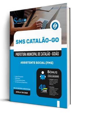 Apostila SMS Catalão-GO 2025 - Assistente Social FMS - Imagem 2