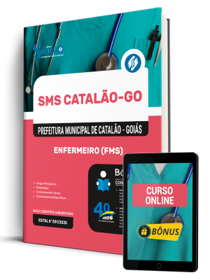Apostila SMS Catalão-GO 2025 - Enfermeiro FMS - Imagem 1