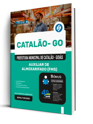 Apostila SMS Catalão-GO 2025 - Auxiliar de Almoxarifado FMS - Imagem 2