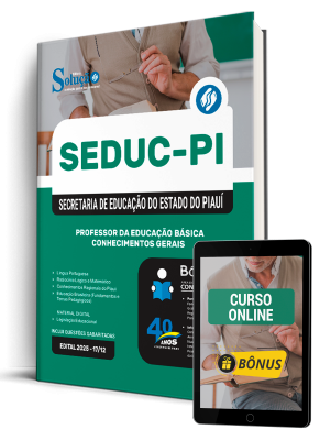 Apostila SEDUC-PI 2025 - Professor da Educação Básica - Imagem 1
