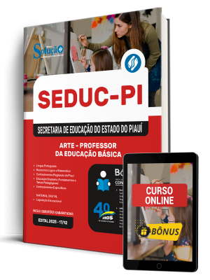 Apostila SEDUC-PI 2025 - Professor da Educação Básica - Artes - Imagem 1