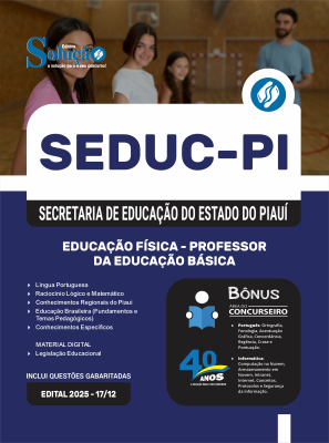 Apostila SEDUC-PI 2025 - Professor da Educação Básica - Educação Física - Imagem 3
