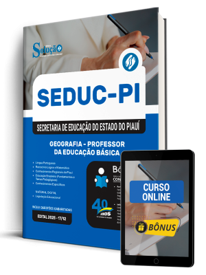 Apostila SEDUC-PI 2026 - Professor de Geografia - Imagem 1