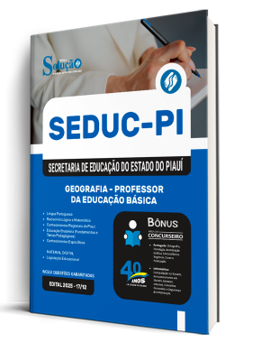 Apostila SEDUC-PI 2026 - Professor de Geografia - Imagem 2