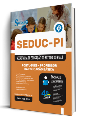 Apostila SEDUC-PI 2026 - Professor de Língua Portuguesa - Imagem 2