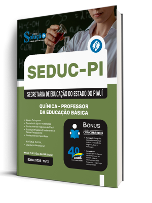 Apostila SEDUC-PI 2026 - Professor de Química - Imagem 2