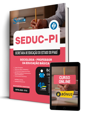 Apostila SEDUC-PI 2026 - Professor da Educação Básica - Sociologia - Imagem 1