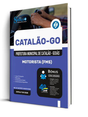 Apostila SMS Catalão-GO 2026 - Motorista FMS - Imagem 2