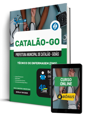 Apostila SMS Catalão-GO 2026 - Técnico de Enfermagem FMS - Imagem 1