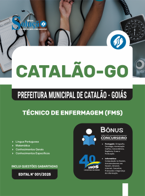 Apostila SMS Catalão-GO 2026 - Técnico de Enfermagem FMS - Imagem 3