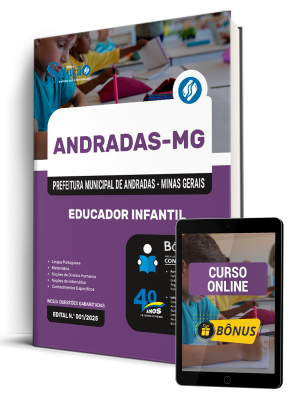 Apostila Prefeitura de Andradas-MG 2025 - Educador Infantil - Imagem 1