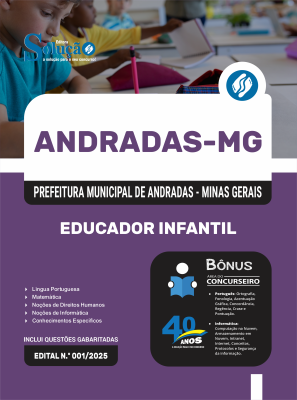 Apostila Prefeitura de Andradas-MG 2025 - Educador Infantil - Imagem 3