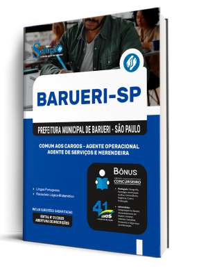 Apostila Prefeitura de Barueri - SP 2026 - Nível Fundamental  - Imagem 2