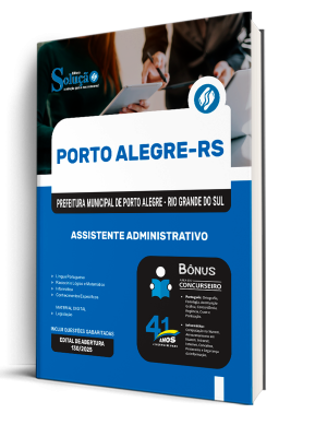Apostila Prefeitura de Porto Alegre - RS 2025 - Assistente Administrativo - Imagem 2